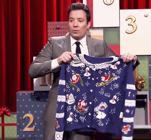 12 days of 2025 christmas sweaters jimmy fallon